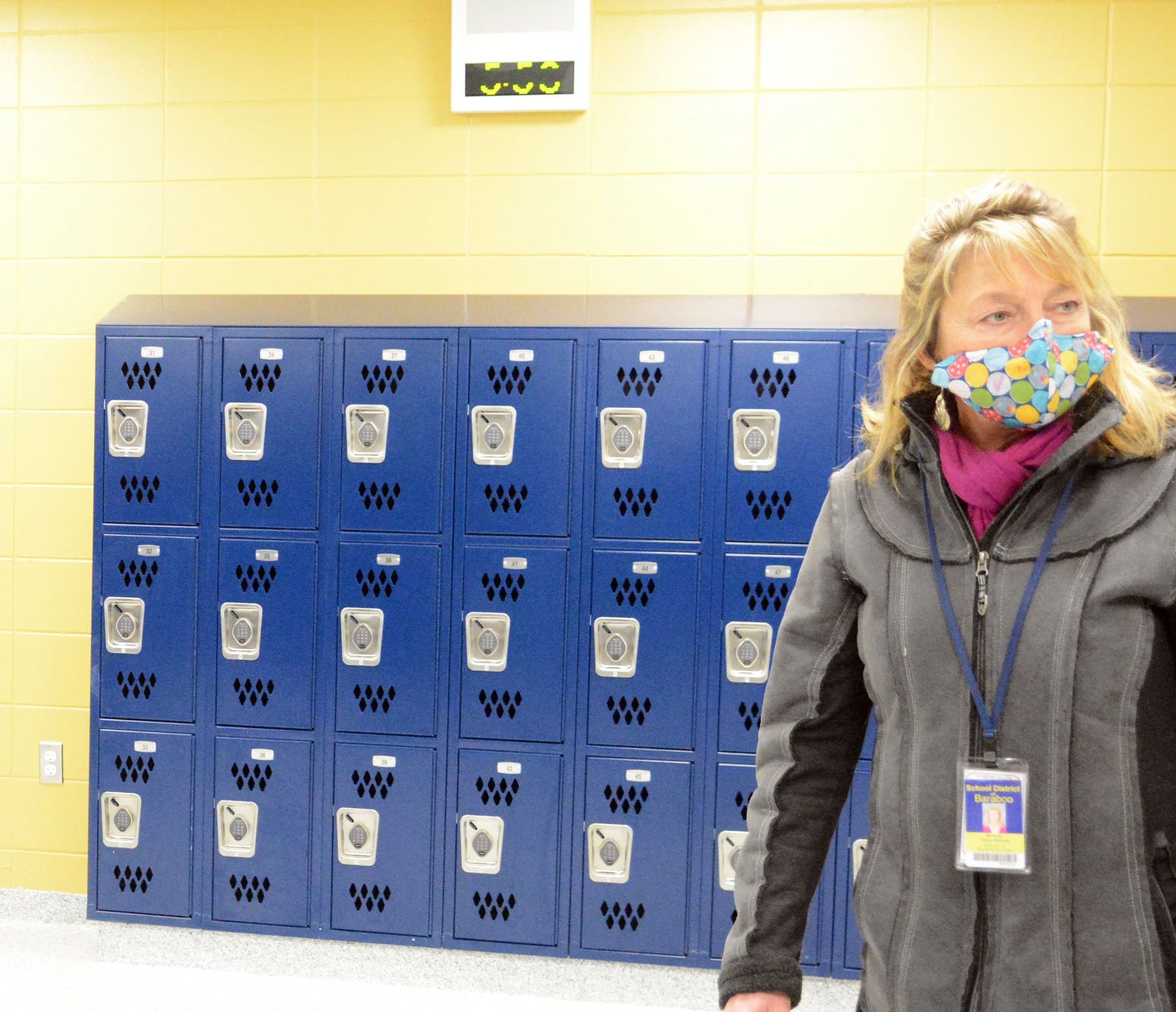 Tour of Jack Young Middle School construction, Dec. 7